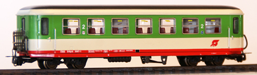 Ferro Train 722-567-Y - Austrian ÖBB B4ip/s 3067-1 Krimmler coach gn/wh/rd Y